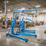 Foldable Hydraulic Floor and Shop Cranes