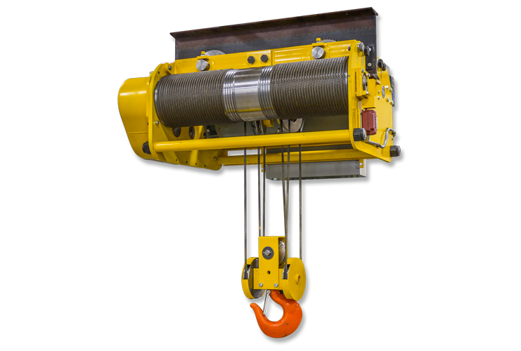 Low Headroom Wire Rope Hoist by David Round