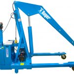 Floor Crane – Powered Adjustable Leg