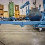 Hydraulic Floor Crane – Swivel Boom