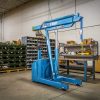 Ruger Small Footprint Floor Crane, Powered,Condensed Straddle