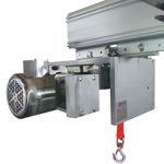 Stainless Steel Strap Hoist – Enclosed Track
