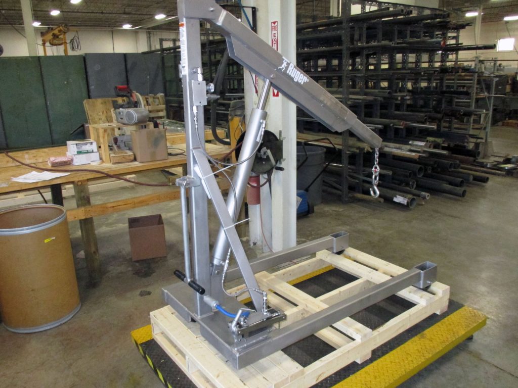 Stainless Steel Standard Straddle Crane ready for shipment