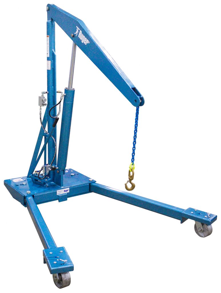 Manual Adjustable Hydraulic Floor Crane