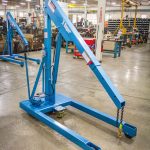 Floor Crane – Standard Series – Manual Hydraulic Shop Crane