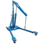 Manual Adjustable Leg Floor Crane – Hydraulic